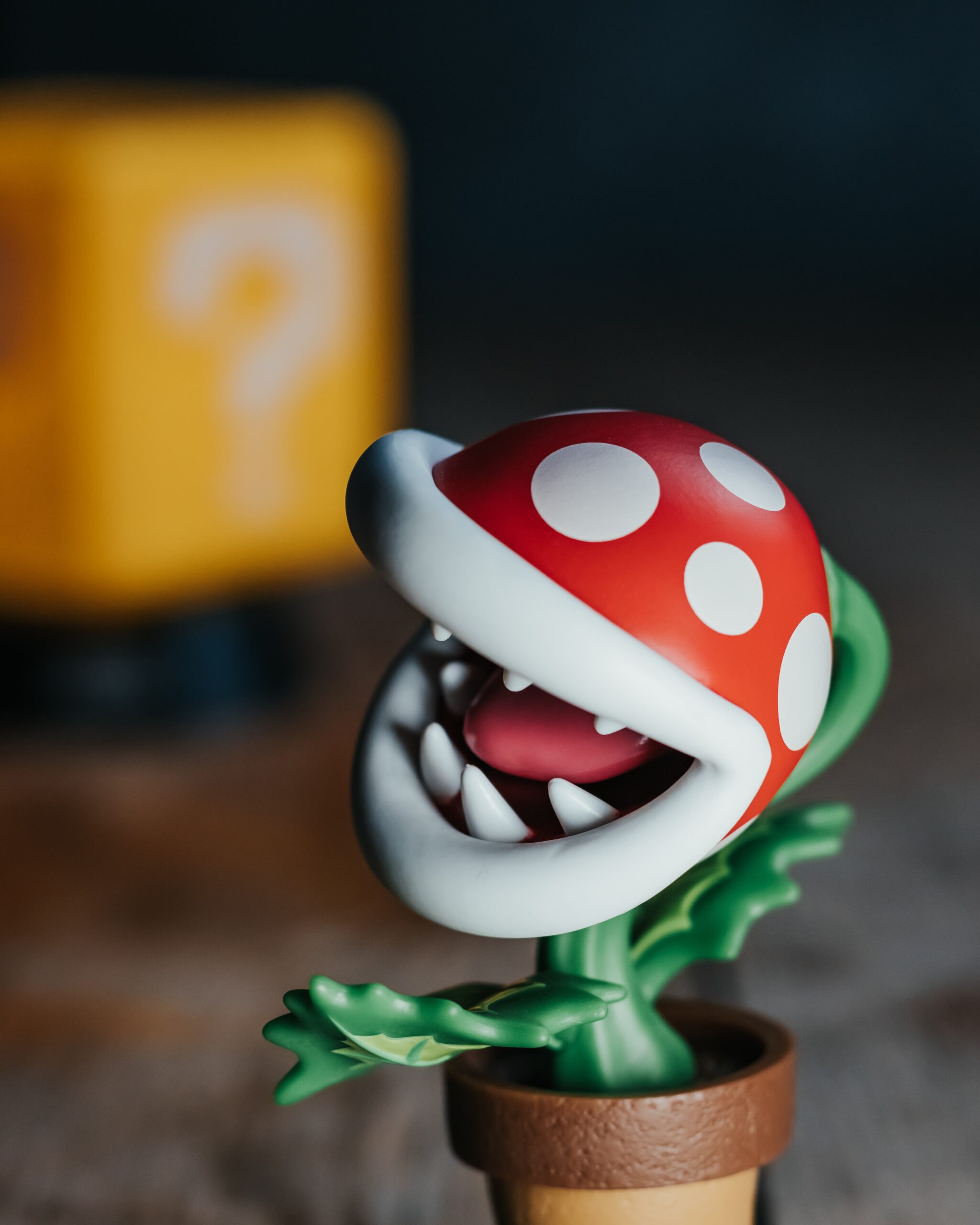 Piranha Mario Figure